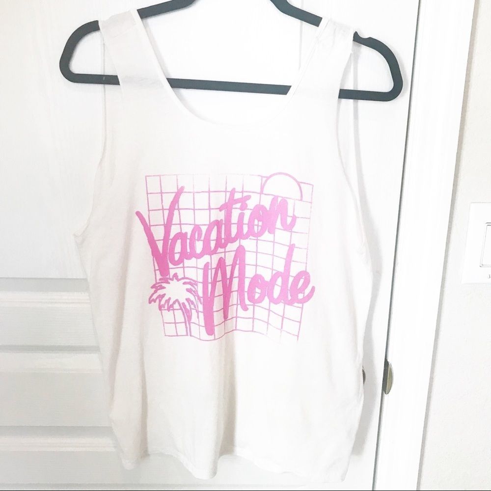 LVacation Mode Graphic Tank by Junk Food M - Picture 3 of 8